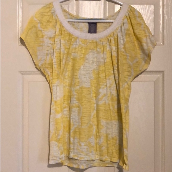 Laura Scott Women Plus Size 1x 2x 3x Pale Turquoise Teal Striped Tee T Shirt Top